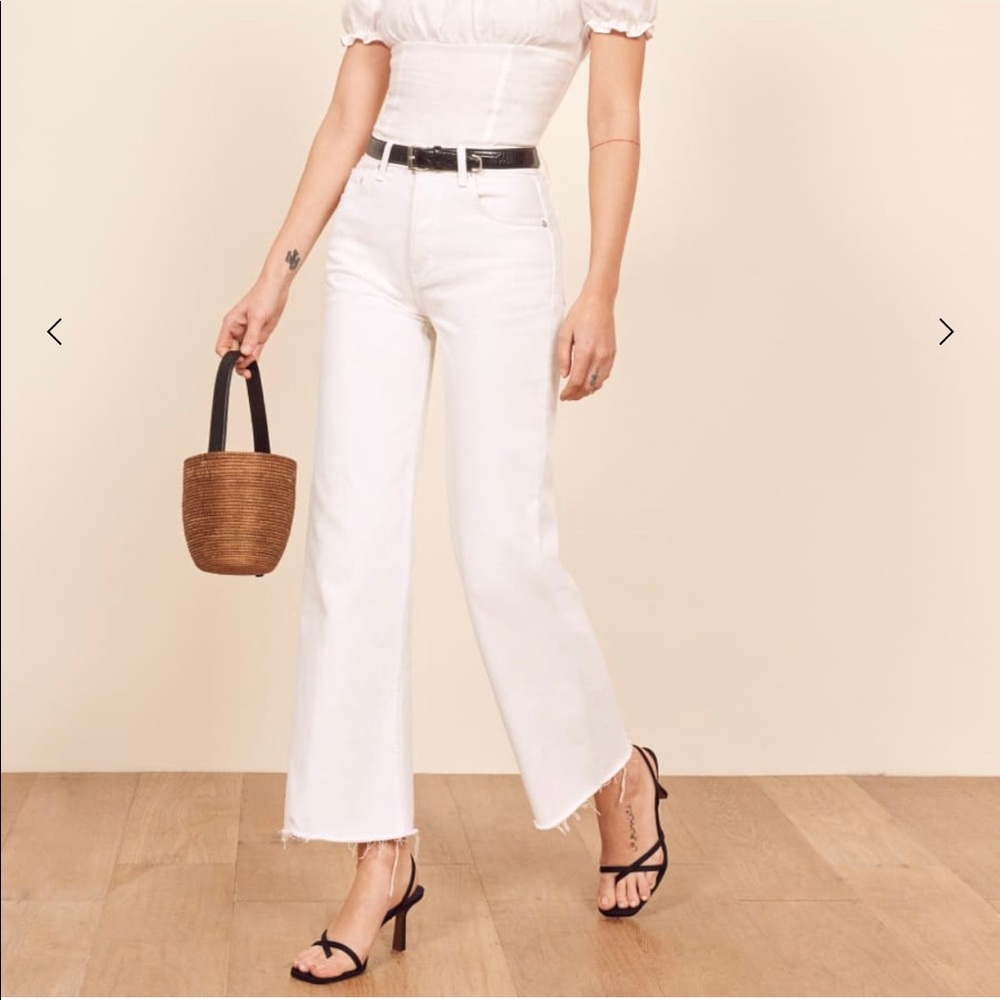 Reformation Fawcett Jean in White